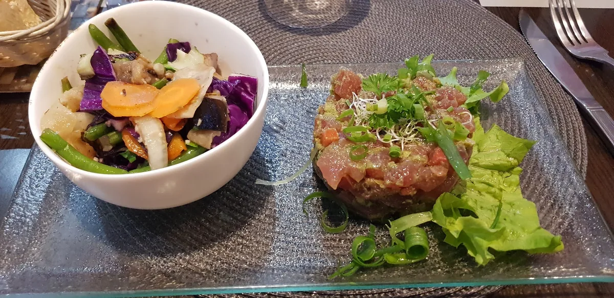Cocoon Lounge Tahiti, plat à partager